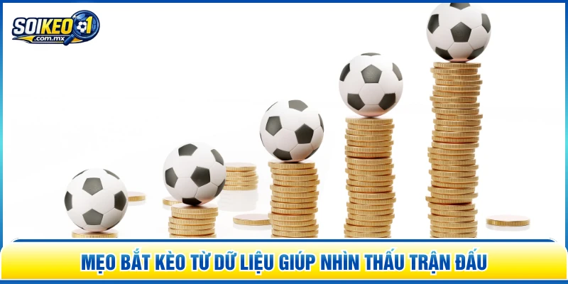 Mẹo bắt kèo từ dữ liệu giúp nhìn thấu trận đấu